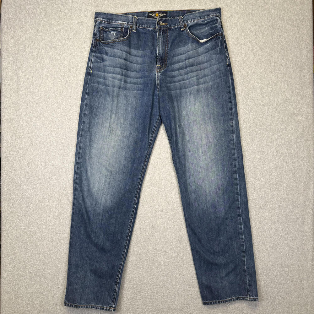 Lucky Brand Blue Straight-Leg Jeans